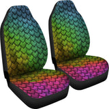 Dragon Colorful Skin Car Seat Covers 210501 - YourCarButBetter