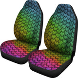 Dragon Colorful Skin Car Seat Covers 210501 - YourCarButBetter