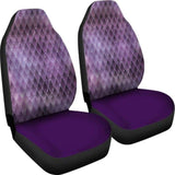 Dragon Glitter Purple Car Seat Covers 103709 - YourCarButBetter