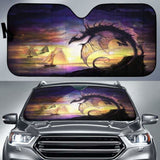 Dragon Sunset Sun Shade 172609 - YourCarButBetter