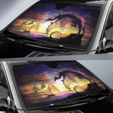 Dragon Sunset Sun Shade 172609 - YourCarButBetter