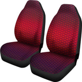 Dragons Pink Gradient Skin Car Seat Covers 210501 - YourCarButBetter