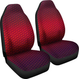 Dragons Pink Gradient Skin Car Seat Covers 210501 - YourCarButBetter