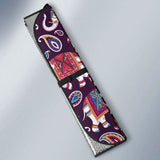 Elephant Indian Style Ornament Pattern Car Auto Sun Shades 104020 - YourCarButBetter