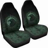 Ethnic Odin Raven Green Car Seat Covers 144909 - YourCarButBetter