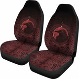 Ethnic Odin Raven Red Car Seat Covers 144909 - YourCarButBetter
