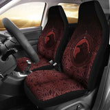 Ethnic Odin Raven Red Car Seat Covers 144909 - YourCarButBetter