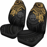 Federated States Of Micronesia Car Seat Covers - Golden Turtle - Amazing 091114 - YourCarButBetter
