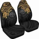 Federated States Of Micronesia Car Seat Covers - Golden Turtle - Amazing 091114 - YourCarButBetter
