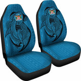 Fiji Car Seat Covers Shark Coat Of Arms Amazing 105905 - YourCarButBetter