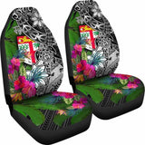 Fiji Car Seat Covers - Turtle Plumeria Banana Leaf - Amazing 091114 - YourCarButBetter
