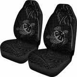 Fiji Islands Tapa Turtle Grey Car Seat Covers 091114 - YourCarButBetter