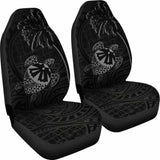 Fiji Islands Tapa Turtle Grey Car Seat Covers 091114 - YourCarButBetter