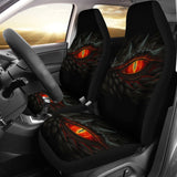 Fire Dragon Eye Custom Car Accessories Car Seat Covers 211301 - YourCarButBetter