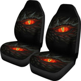 Fire Dragon Eye Custom Car Accessories Car Seat Covers 211301 - YourCarButBetter