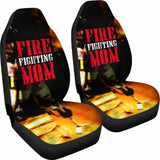 Fire Fighting Mom Car Seat Covers 101211 - YourCarButBetter