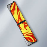Fire Flame Design Pattern Car Auto Sun Shades 085424 - YourCarButBetter