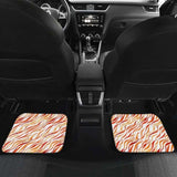 Fire Flame Watercolor Pattern Front And Back Car Mats 181703 - YourCarButBetter