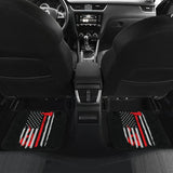 Firefighter American Flag Car Floor Mats Gift 212304 - YourCarButBetter