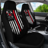 FireFighter Axe Flag Car Seat Covers 101211 - YourCarButBetter
