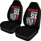 FireFighter Got Your Six Car Seat Covers 101211 - YourCarButBetter