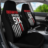 FireFighter Got Your Six Car Seat Covers 101211 - YourCarButBetter