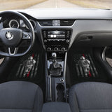 Firefighter Hero American Flag Style Car Floor Mats 211507 - YourCarButBetter