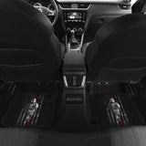 Firefighter Hero American Flag Style Car Floor Mats 211507 - YourCarButBetter
