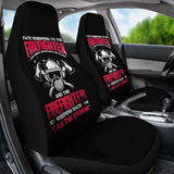 Firefighter I Am The Storm Car Seat Covers 101211 - YourCarButBetter