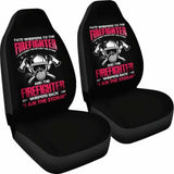 Firefighter I Am The Storm Car Seat Covers 101211 - YourCarButBetter