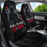 Firefighter Man Myth Legend Car Seat Covers 101211 - YourCarButBetter