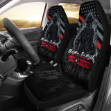 Firefighter Man Myth Legend Car Seat Covers 101211 - YourCarButBetter