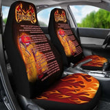 Firefighter’S Prayer Car Seat Covers 101211 - YourCarButBetter