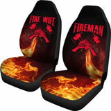 Fireman Fire Wife Car Seat Covers 101211 - YourCarButBetter