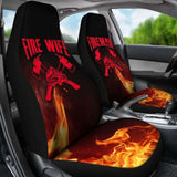 Fireman Fire Wife Car Seat Covers 101211 - YourCarButBetter