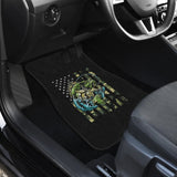Fishing Largemouth Bass American Flag Car Floor Mats 210906 - YourCarButBetter