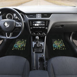 Fishing Largemouth Bass American Flag Car Floor Mats 210906 - YourCarButBetter