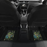 Fishing Largemouth Bass American Flag Car Floor Mats 210906 - YourCarButBetter