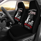 Fishing My Wife is Still My Best Catch Car Seat Covers 113208 - YourCarButBetter