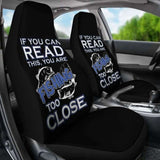 fishing too close Car Seat Covers 113208 - YourCarButBetter