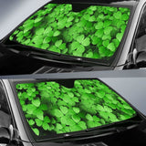 Four Leaf Clover Sun Shade Amazing Best Gift Ideas 174510 - YourCarButBetter