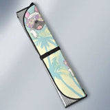 French Bulldog Hawaii Blackground Car Auto Sun Shades 172609 - YourCarButBetter