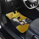 Front And Back Car Mats- Cow Farm (Set Of 4) 144730 - YourCarButBetter