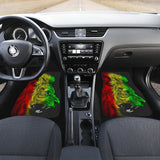 Amazing Gift Ideas Rasta Lion Roaring Car Floor Mats Style 1 211401
