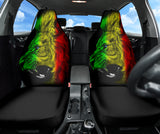 Amazing Gift Ideas Rasta Lion Roaring Car Seat Covers Style 2 211401