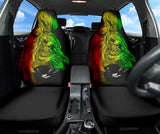 Amazing Gift Ideas Rasta Lion Roaring Car Seat Covers Style 1 211401