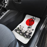 Amazing Iconic Panda Family Car Floor Mats 211106