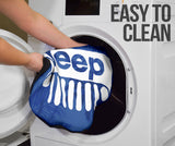 Jeep Offroad Blue White Beach Palms Style 1 Car Seat Covers 211401