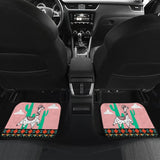 Funny Alpaca Cactus Pattern Lovely Car Floor Mats 212003 - YourCarButBetter