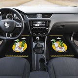 Funny Alpaca With Cactus Car Floor Mats 212003 - YourCarButBetter